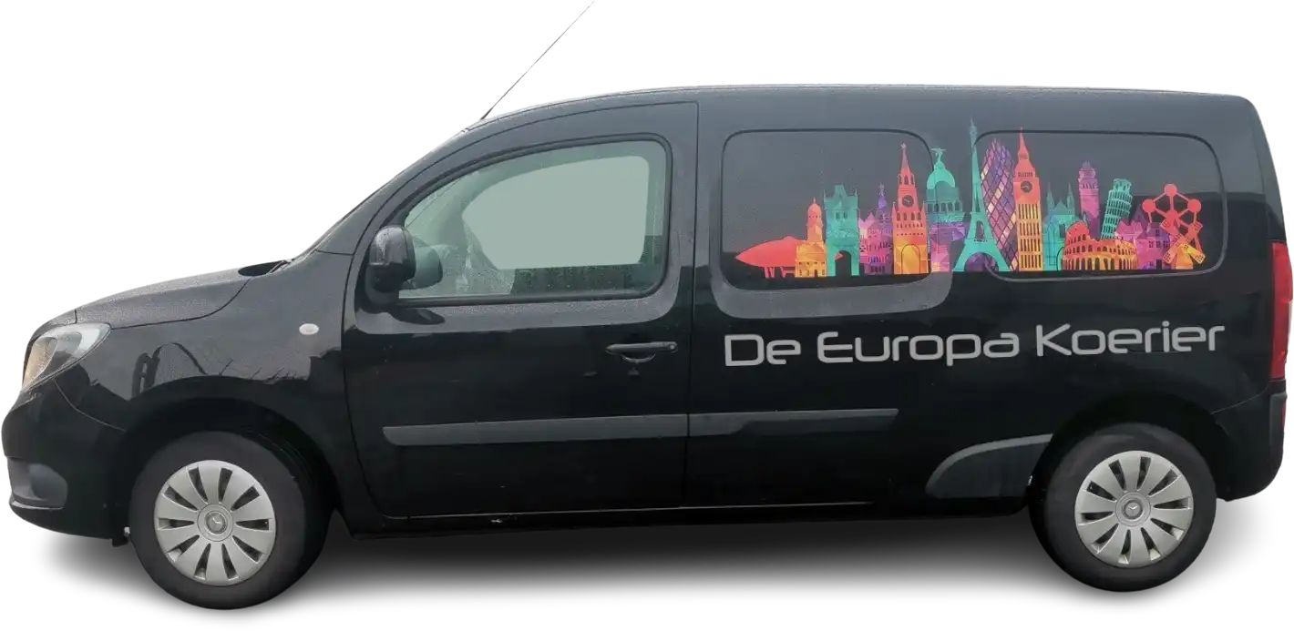 Bestelwagen - Koerier van Winterswijk naar Monte-carlo